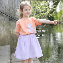 Laden Sie das Bild in den Galerie-Viewer, T-SHIRT "Octopus" peach