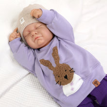 Load image into Gallery viewer, VINTAGE SWEATER "Hase" flieder