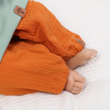 Load image into Gallery viewer, MUSSELIN-HOSE "Orange"