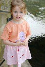 Laden Sie das Bild in den Galerie-Viewer, T-SHIRT "Octopus" peach