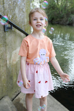 Laden Sie das Bild in den Galerie-Viewer, MUSSELIN-ROCK "Rosa Herzen"