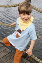 Laden Sie das Bild in den Galerie-Viewer, T-SHIRT "Eis" hellblau