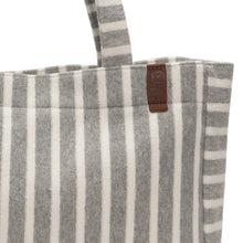 Load image into Gallery viewer, SHOPPER grau-weiß