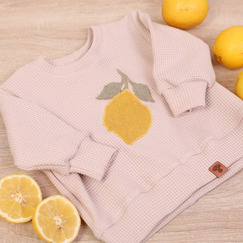 VINTAGE WAFFEL-SWEATER 