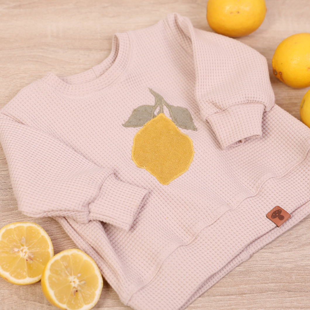 VINTAGE WAFFEL-SWEATER 