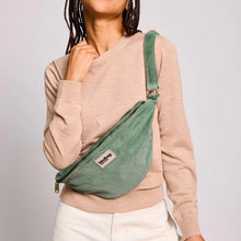 Load image into Gallery viewer, CROSSBODYBAG Velour mint