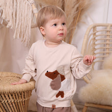 Load image into Gallery viewer, VINTAGE SWEATER &quot;Dackel&quot; beige