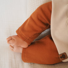 Laden Sie das Bild in den Galerie-Viewer, LEGGINGS RIB "Cognac"