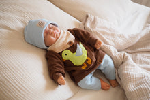 Laden Sie das Bild in den Galerie-Viewer, FROTTEE SWEATER "Ente" Cacao
