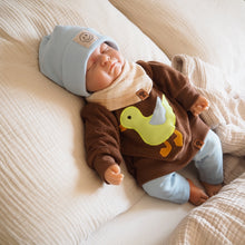 Laden Sie das Bild in den Galerie-Viewer, FROTTEE SWEATER "Ente" Cacao
