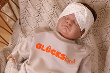 Load image into Gallery viewer, VINTAGE SWEATER "Glückskind" beige