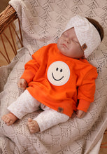Load image into Gallery viewer, VINTAGE SWEATER "Smiley" orange