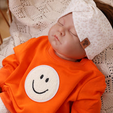 Load image into Gallery viewer, VINTAGE SWEATER "Smiley" orange
