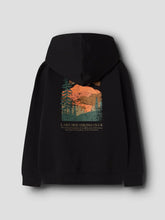 Laden Sie das Bild in den Galerie-Viewer, HOODIE &quot;Berge&quot; Schwarz MALE