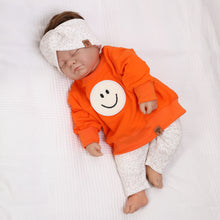 Load image into Gallery viewer, VINTAGE SWEATER "Smiley" orange