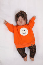 Load image into Gallery viewer, VINTAGE SWEATER "Smiley" orange
