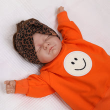 Load image into Gallery viewer, VINTAGE SWEATER "Smiley" orange