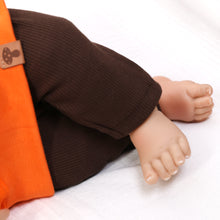 Load image into Gallery viewer, LEGGINGS RIB "schoko"