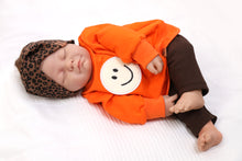 Load image into Gallery viewer, VINTAGE SWEATER "Smiley" orange