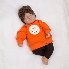Load image into Gallery viewer, VINTAGE SWEATER "Smiley" orange