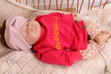 Load image into Gallery viewer, VINTAGE SWEATER "Glückskind" pink