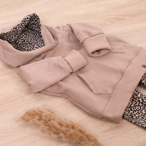 HOODIE "Leo" taupe