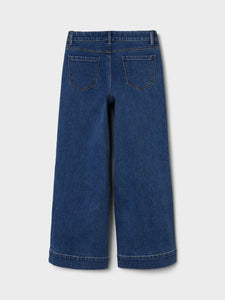 WIDE JEANS "Medium Blue Denim" FEMALE