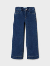 Laden Sie das Bild in den Galerie-Viewer, WIDE JEANS &quot;Medium Blue Denim&quot; FEMALE