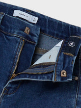 Laden Sie das Bild in den Galerie-Viewer, WIDE JEANS &quot;Medium Blue Denim&quot; FEMALE