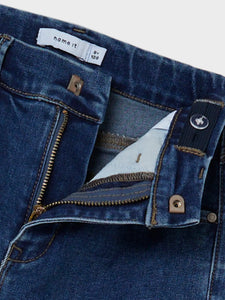 WIDE JEANS "Medium Blue Denim" FEMALE