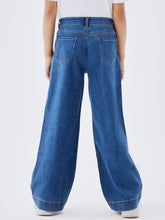 Laden Sie das Bild in den Galerie-Viewer, WIDE JEANS &quot;Medium Blue Denim&quot; FEMALE