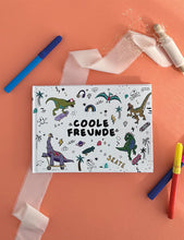 Load image into Gallery viewer, FREUNDEBUCH "Cool School Dino"