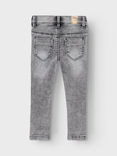 Laden Sie das Bild in den Galerie-Viewer, SKINNY JEANS "Light Grey Denim" FEMALE