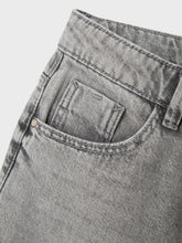 Laden Sie das Bild in den Galerie-Viewer, WIDE JEANS "Light Grey Denim" FEMALE