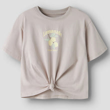 Load image into Gallery viewer, CROPPED SHIRT "Lemonade" chateau gray FEMALE