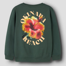 Load image into Gallery viewer, Sweater "Okinawa Beach"  garden green MALE