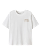 Load image into Gallery viewer, SHIRT "Smiles &amp; Sunshine" bright white FEMALE