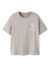 Load image into Gallery viewer, SHIRT "Good Mood" chateau gray FEMALE