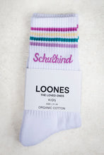 Load image into Gallery viewer, SOCKEN "Schulkind" plum