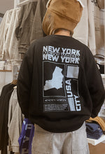 Load image into Gallery viewer, SWEATER &quot;New York&quot; schwarz MALE