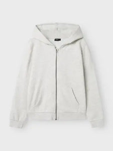 SWEATJACKE "Light Grey Melange" NEUTRAL