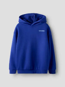 HOODIE "Exploring" Blue MALE