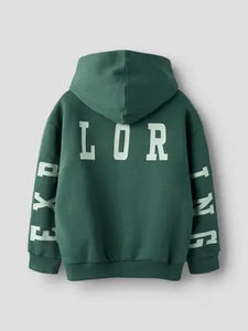 HOODIE "Exploring" Green MALE