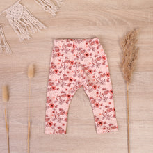 Laden Sie das Bild in den Galerie-Viewer, LEGGINGS &quot;Flowers&quot; clay pink