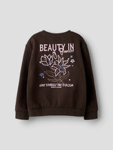 Laden Sie das Bild in den Galerie-Viewer, SWEATER &quot;BEAUTY&quot; braun FEMALE