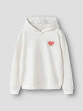 Laden Sie das Bild in den Galerie-Viewer, HOODIE "Heart" cloud dancer FEMALE