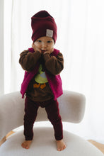 Laden Sie das Bild in den Galerie-Viewer, BOUCLÉ-WESTE "Fuchsia"