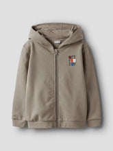 Laden Sie das Bild in den Galerie-Viewer, SWEATJACKE "Attitude" vintage khaki MALE