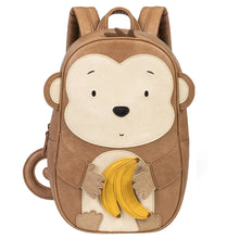 Laden Sie das Bild in den Galerie-Viewer, LITTLE WHO Rucksack "Affe Momo"