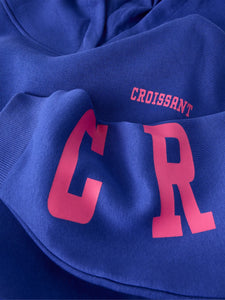 HOODIE "Croissant" Blue FEMALE